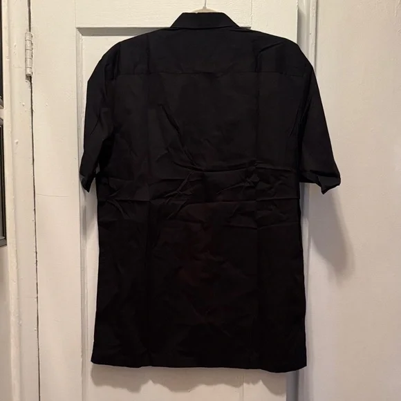 COS Black Smock Collar Shirt - Picture 4 of 5